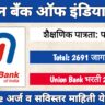 Union Bank of India Apprentice Bharti 2025 – 2691 जागांसाठी भरतीची संपूर्ण माहिती, पात्रता, अर्ज प्रक्रिया आणि महत्त्वाच्या तारखा